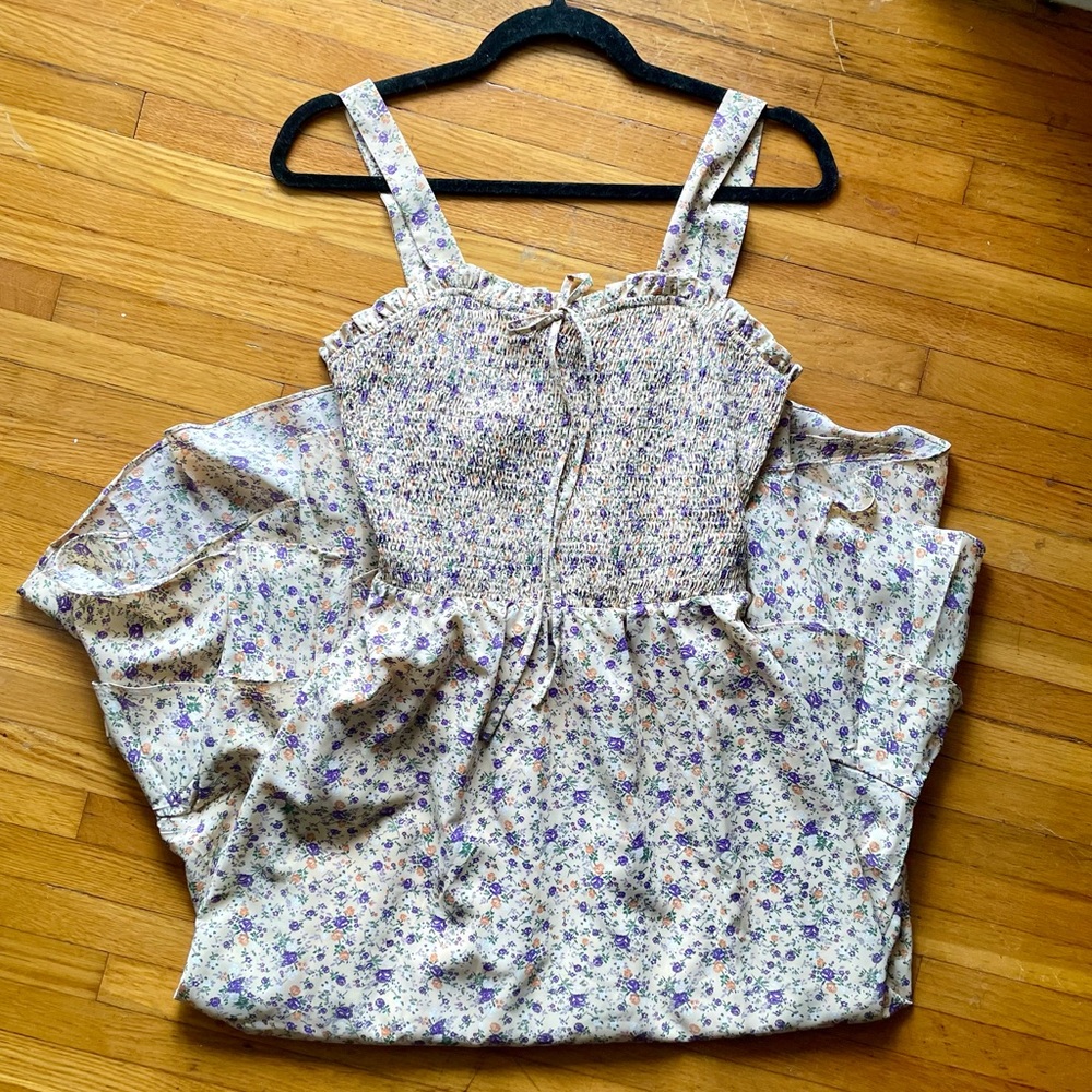 Medium Flowy Floral Long Grace Karin Tea Sundress